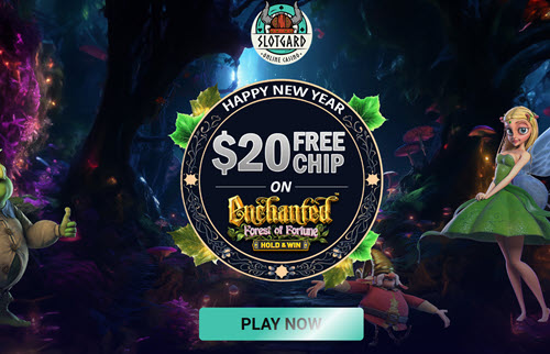 Enchanted Forest of Fortune Slot - 20 Free Chips