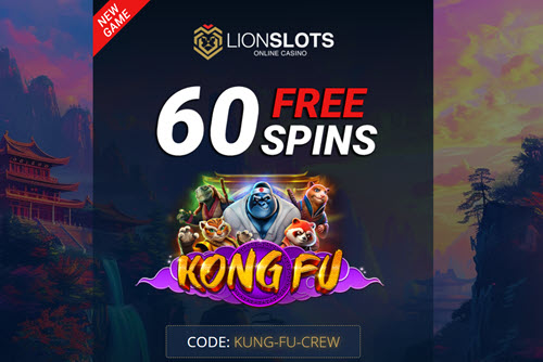 Lion Slots Casino - 60 Free Spins