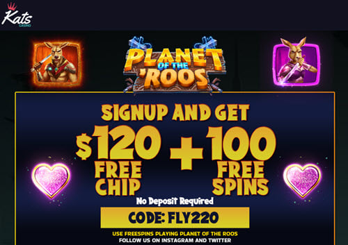 Planet of the Roos Slot - 100 Free Spins!