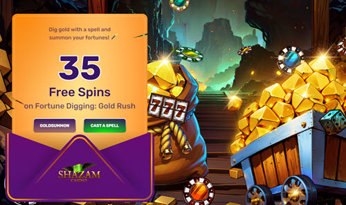 No Deposit Bonus 35 Free Spins