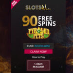 SlotsWin Casino No Deposit Bonus 90 Free Spins