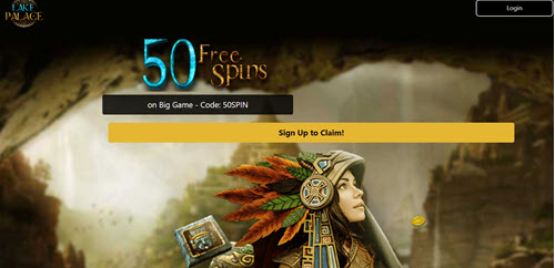Lake Palace Casino - 50 Free Spins!