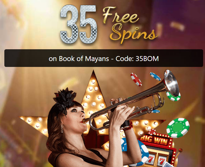 Treasure Mile Casino No Deposit Bonus 35 Free Spins!