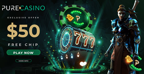 Pure Casino No Deposit Bonus