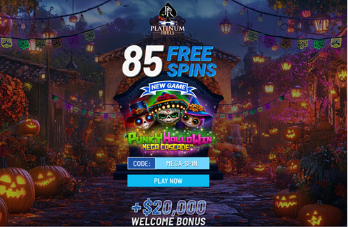 Punky Hallowin Mega Cascade - 85 Free Spins!
