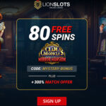 Lion Slots Casino No Deposit Bonus 80 Free Spins!