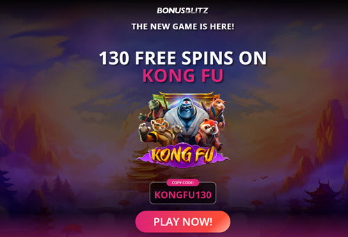 Bonus Blitz Casino No Deposit Bonus 130 Free Spins! Bonus Blitz Casino No Deposit Bonus 130 Free Spins!