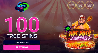 Hot Pots Master - Get 100 Free Spins! Hot Pots Master - Get 100 Free Spins!